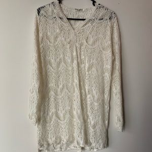 Lace cover up